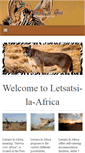 Mobile Screenshot of letsatsi-la-africa.co.za